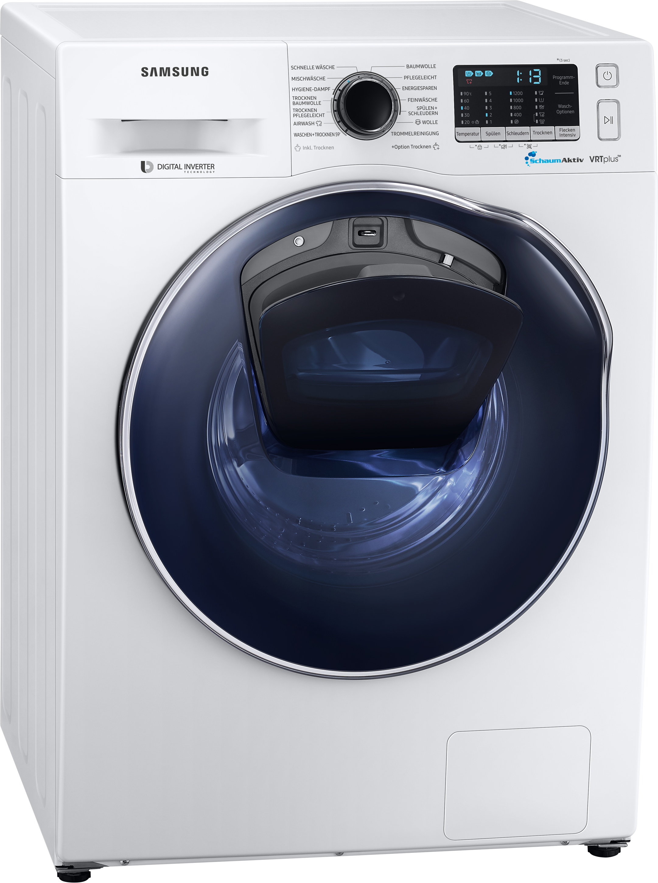 SAMSUNG WD8NK52K0ZW/EG Waschtrockner (8 kg / 5 kg, 1200 U/Min.)