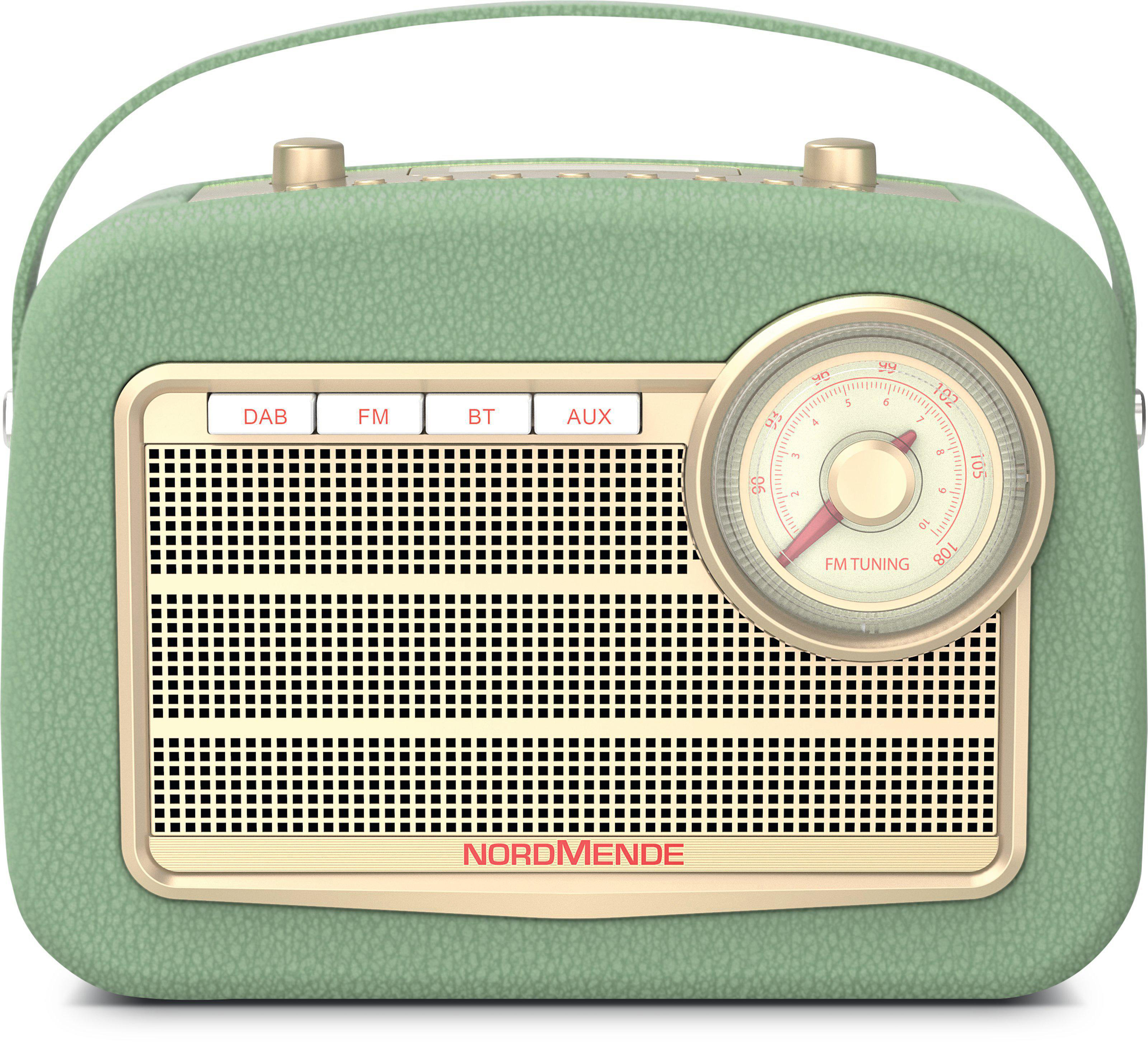 NORDMENDE TRANSITA 130 DAB+ Radio, DAB+, DAB, AM, FM, Bluetooth, Grün