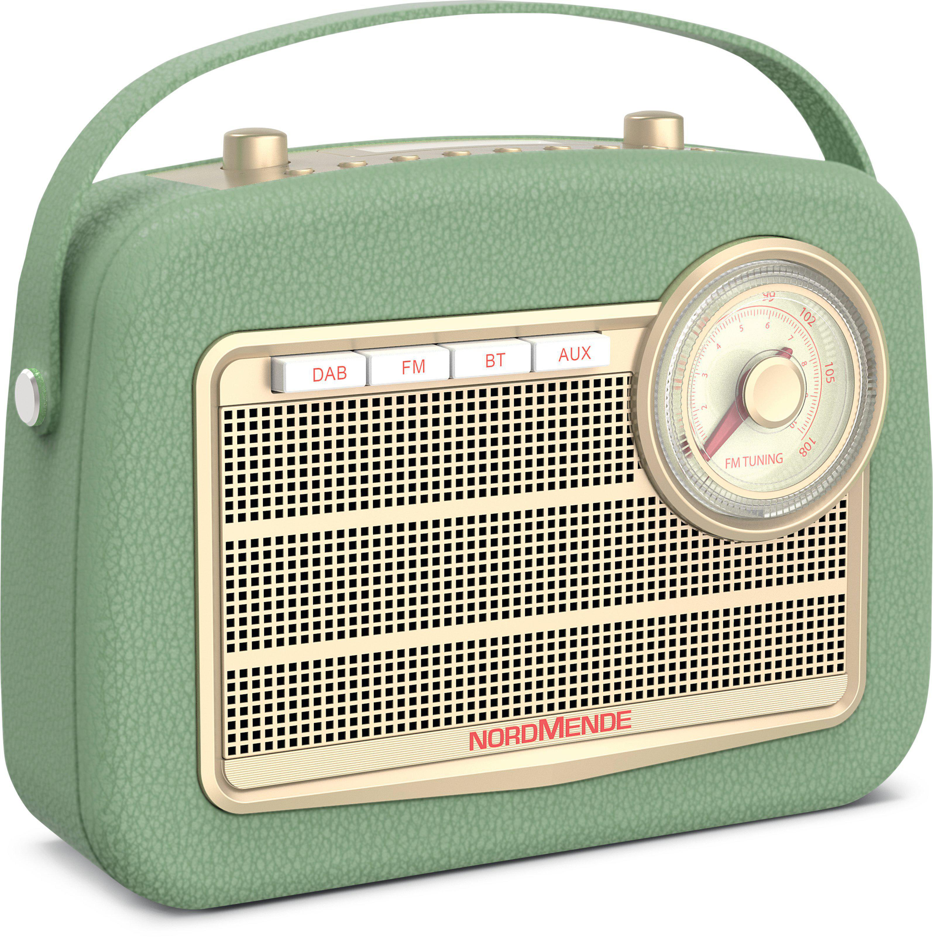 NORDMENDE TRANSITA 130 DAB+ Radio, DAB+, DAB, AM, FM, Bluetooth, Grün