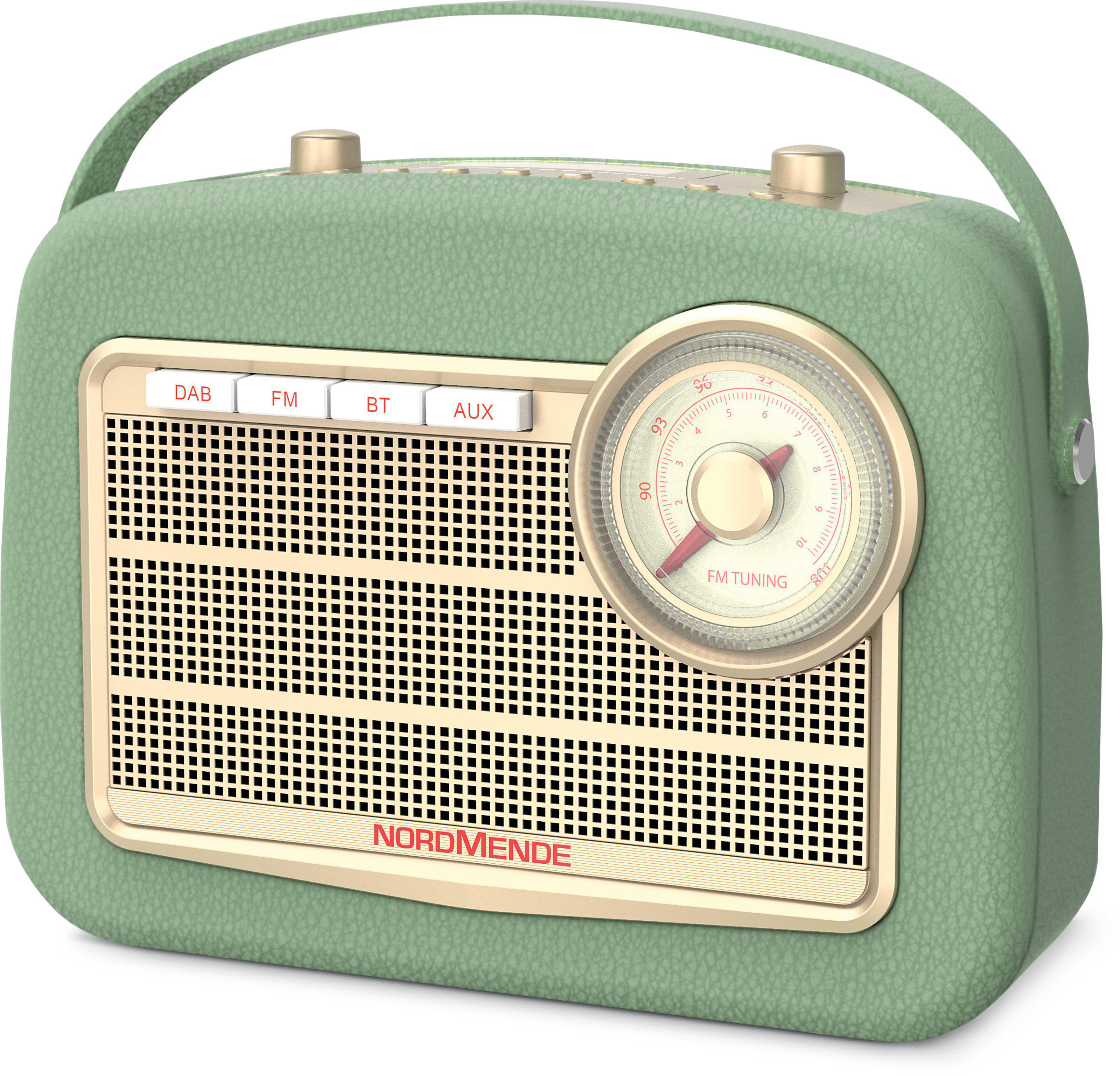 NORDMENDE TRANSITA 130 DAB+ Radio, DAB+, DAB, AM, FM, Bluetooth, Grün