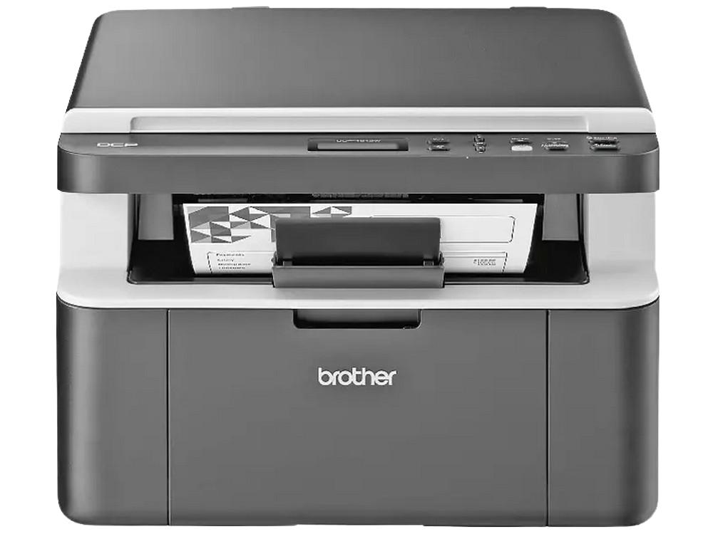 Impresora multifunción - Brother DCP 1612W, Monocromo, 3 en 1, WiFi, Impresión móvil