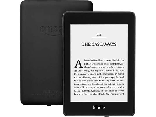 eBook - Kindle Paperwhite (10ª generación), 6", Luz, 300ppp, 8GB, Wi-Fi, Impermeable, Negro