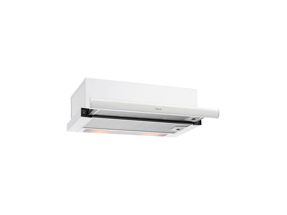Campana - Teka 40474261 TL 6420, Telescópica, 354 m3/h, 60 cm Ancho, Blanco