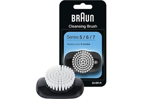Cepillo facial - Braun EasyClick 03BR-R, Cepillo, Recambio Para Afeitadora Braun Series 5, 6 y 7
