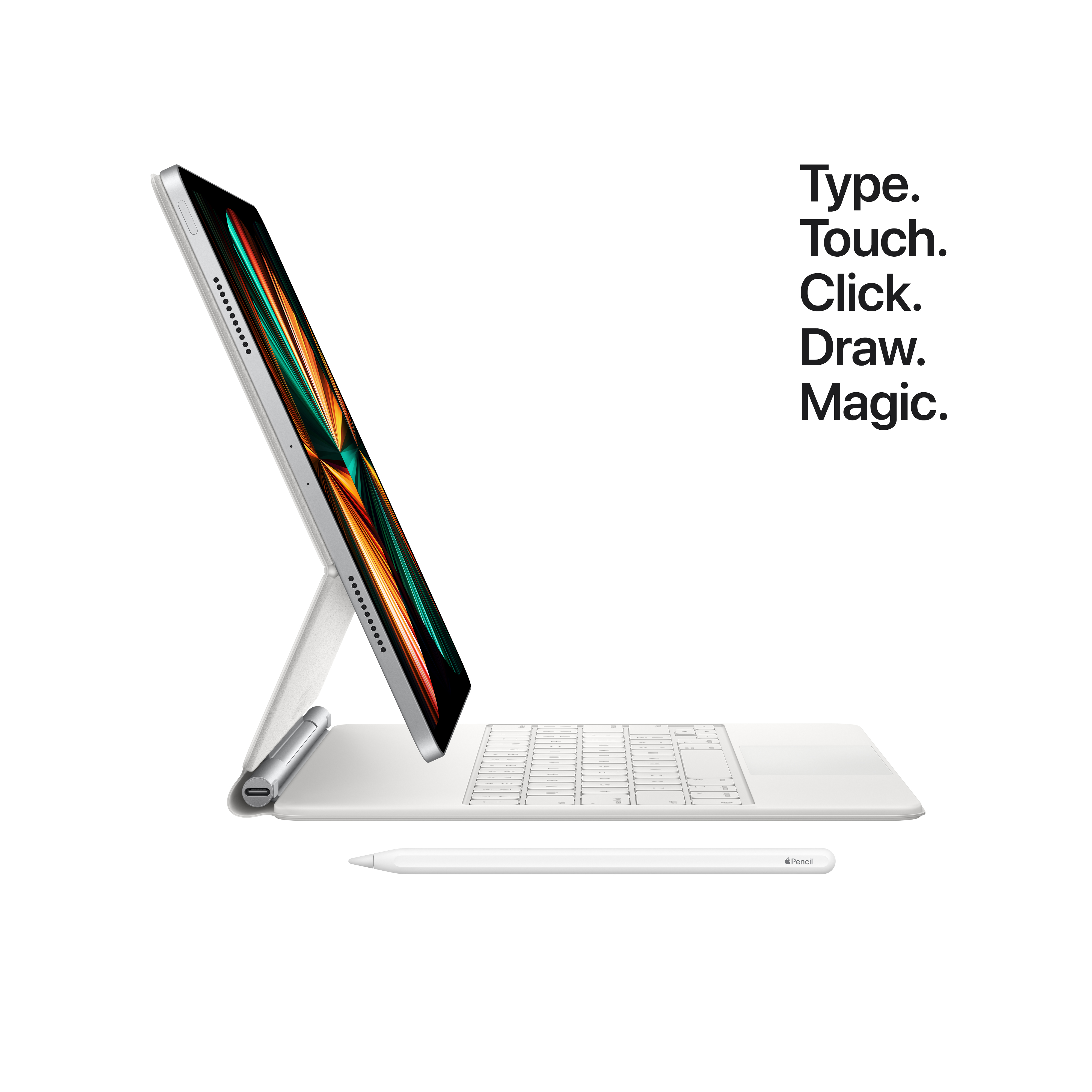 APPLE iPad Pro (2021) Wi-Fi - Tablet (11 ", 2 TB, Silver)