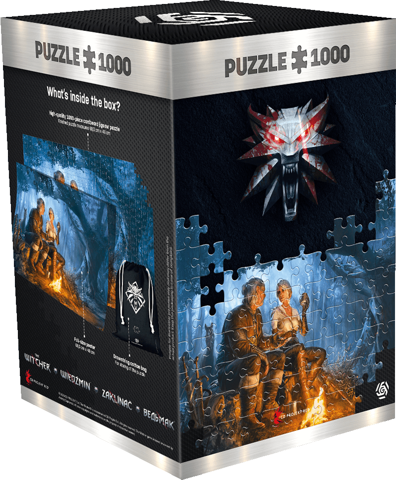 The Witcher: Journey Of Ciri 1000 db-os puzzle