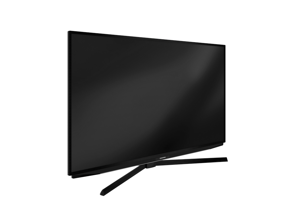 TV LED 65" - Grundig 65 GFU 7990B, UHD 4K, DVB-T2, Android TV, HDR, Quad Core, Control de voz, Negro