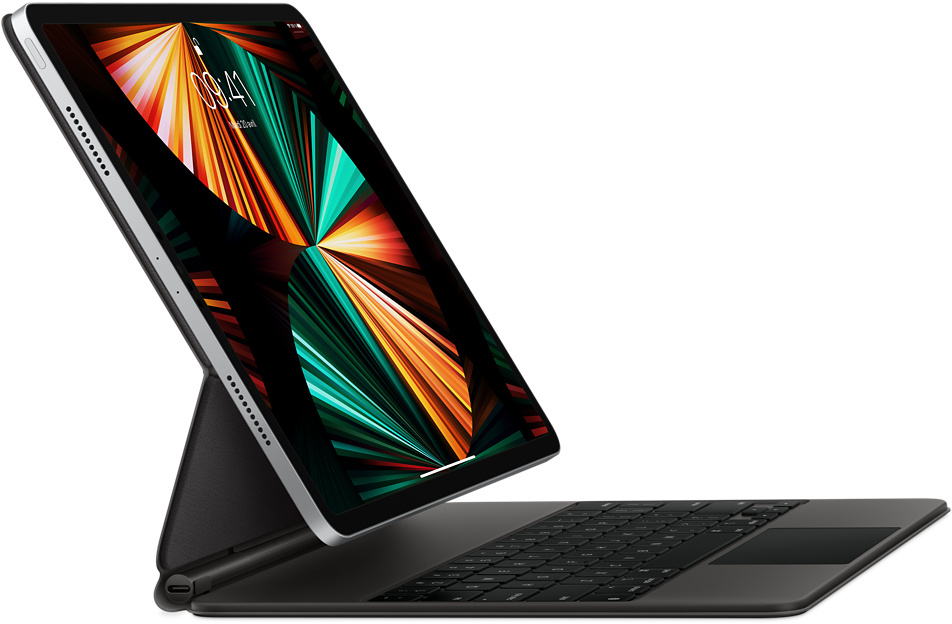 HOU Magic Keyboard für iPad Pro 13 Zoll hülle mit Tastatur, QWERTZ