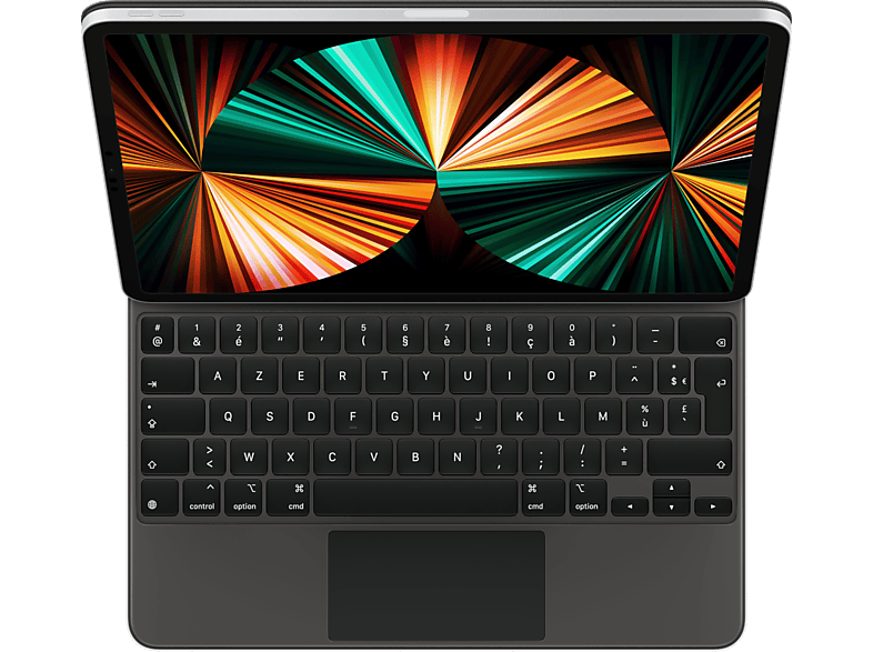 Apple Toetsenbordcover Magic Keyboard Ipad Pro 12.9 5th Gen Azerty Fr Zwart (mjqk3f/a)