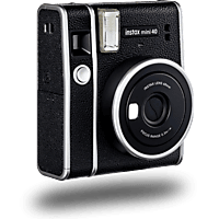 escritura Precipicio Alargar Cámara instantánea | Fujifilm Fuji Mini 40, Con película, Modo Selfie, ISO  800, Retro, Negro