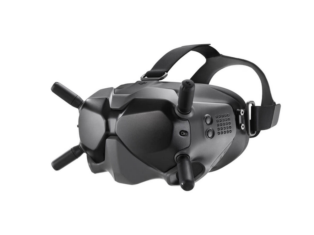 Gafas retransmisión - DJI FPV Goggles V2, Para DJI FPV Drone, 144 Hz, 420 g, 1800 mAh, 110 Minutos, Gris