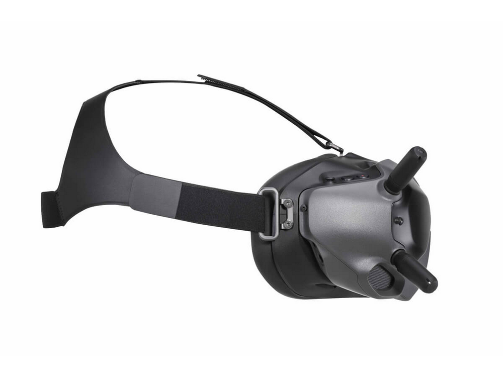 Gafas retransmisión - DJI FPV Goggles V2, Para DJI FPV Drone, 144 Hz, 420 g, 1800 mAh, 110 Minutos, Gris