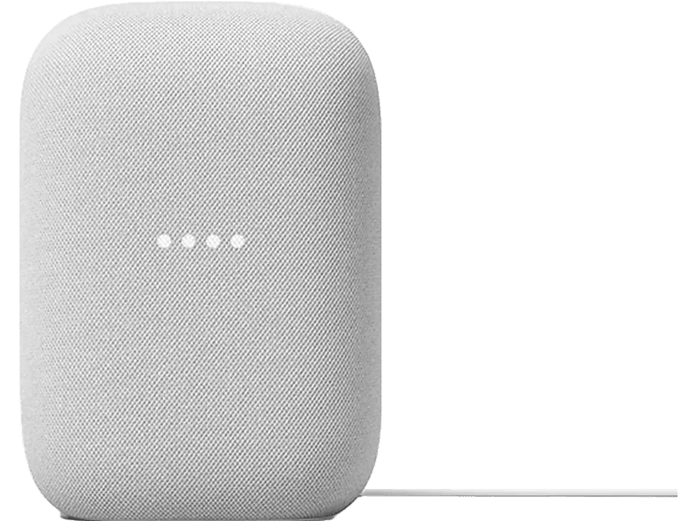Altavoz inteligente - Google Nest Audio, Asistente de Google, Tecnología Voice Match, Blanco