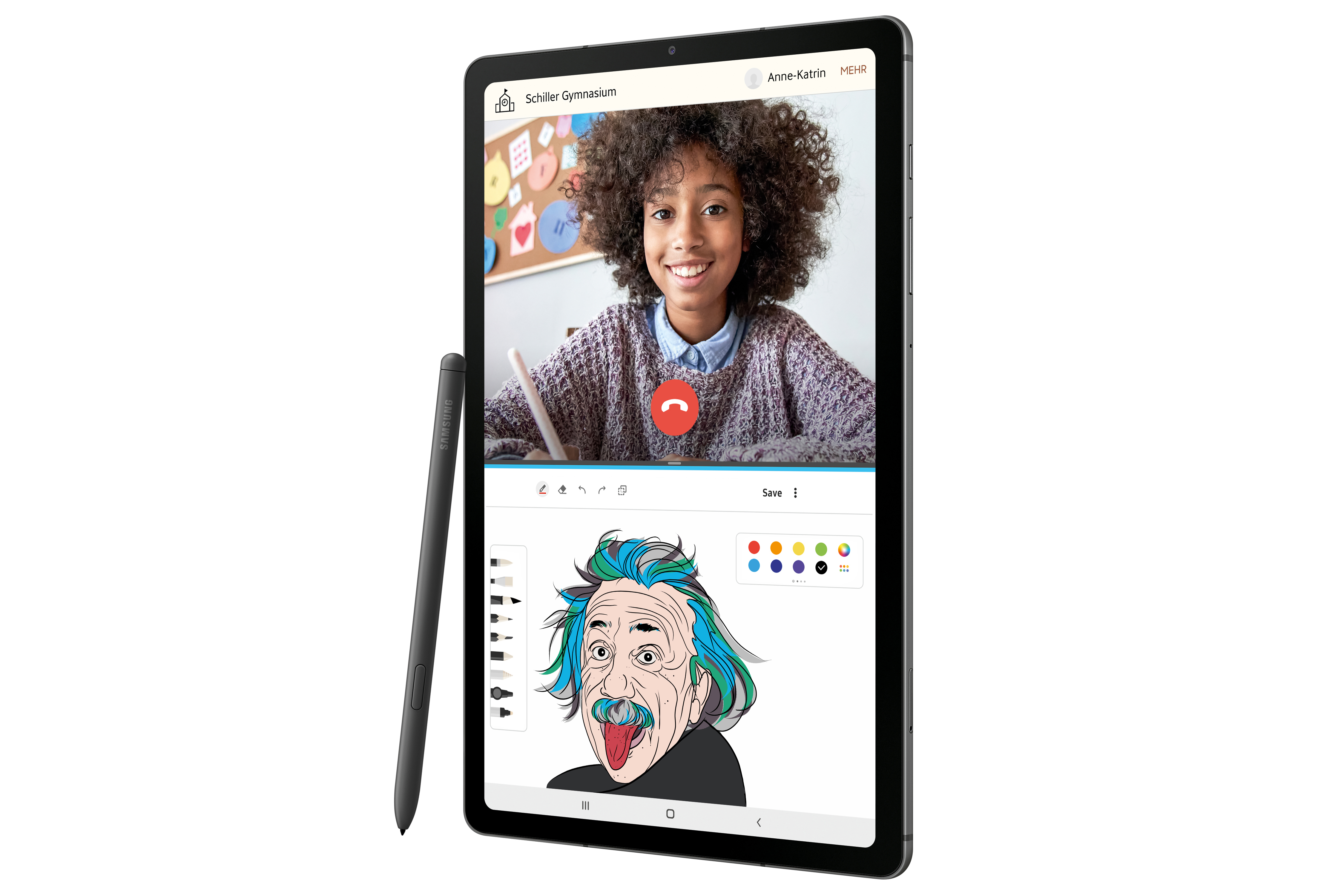 SAMSUNG Galaxy Tab S6 Lite LTE, Tablet, 64 GB, 10,4 Zoll, Oxford Gray