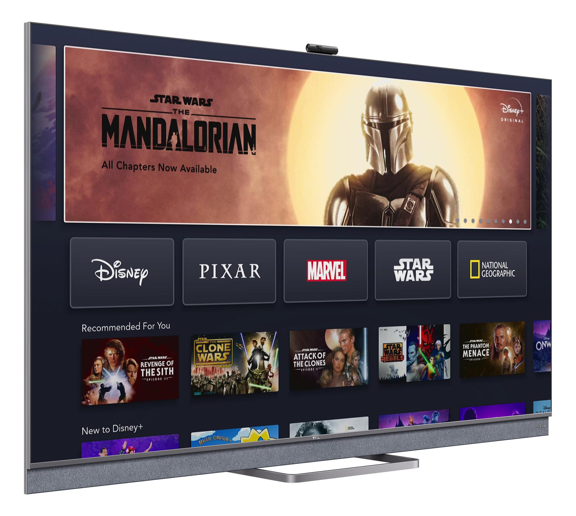 TCL 65C825 QLED TV (Flat, 65 Zoll / 165 cm, QLED 4K, SMART TV, Android TV 11.0)