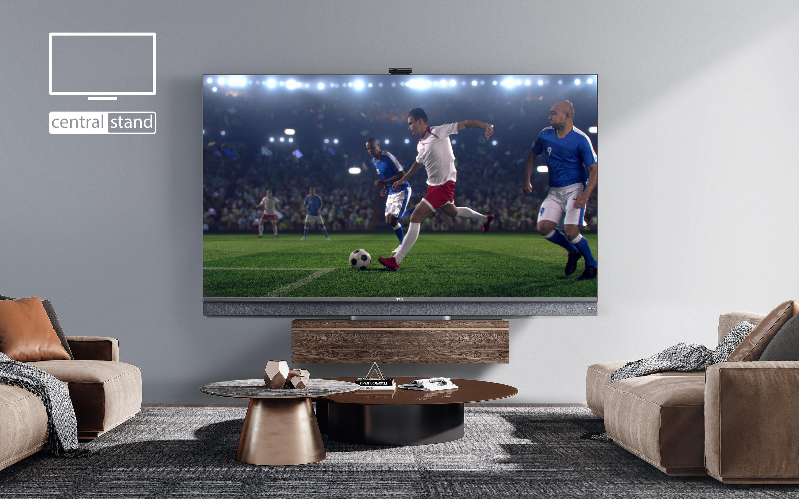 TCL 65C825 QLED TV (Flat, 65 Zoll / 165 cm, QLED 4K, SMART TV, Android TV 11.0)