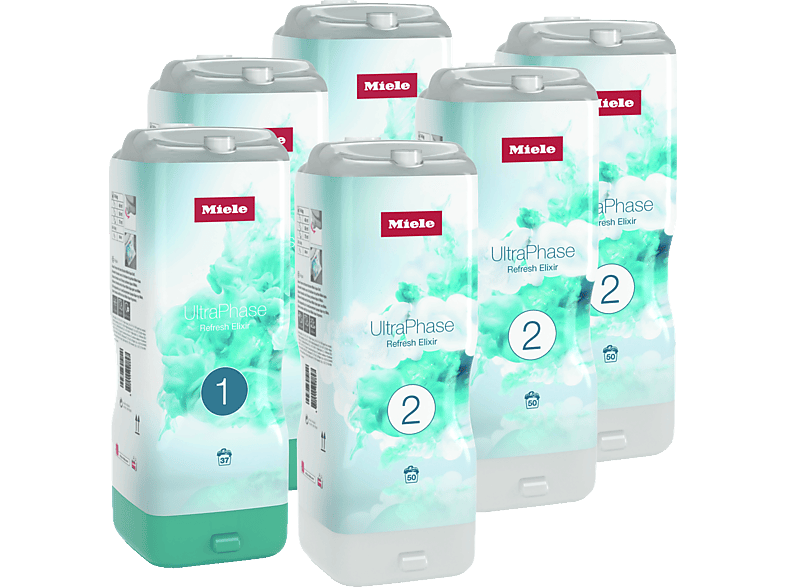 Miele Waschmittel Kartusche Set UltraPhase Refresh Elixir Miele UltraPhase 1 und 2 Refresh E