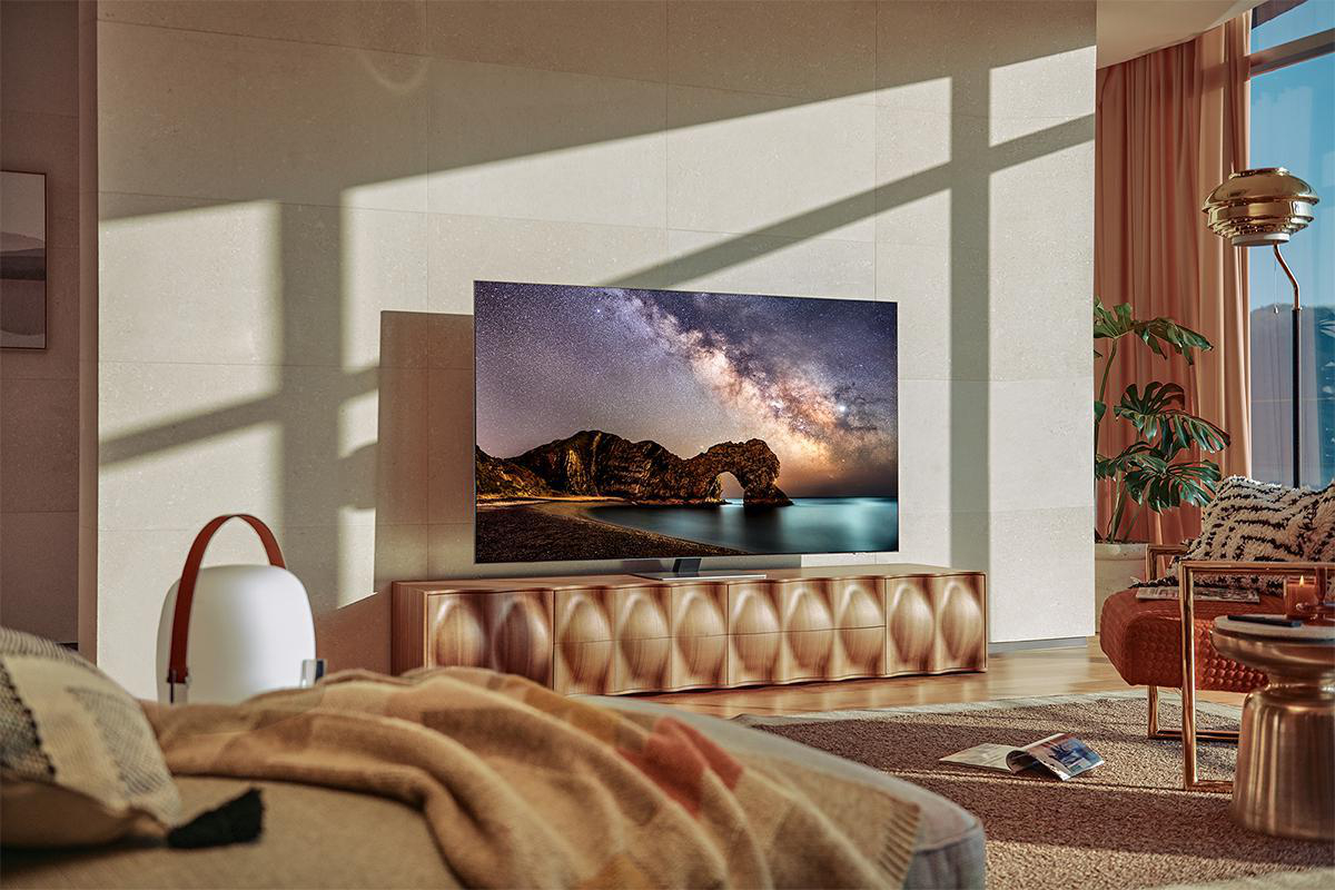 SAMSUNG GQ65QN85A Neo QLED TV (Flat, 65 Zoll / 163 cm, UHD 4K, SMART TV, Tizen)