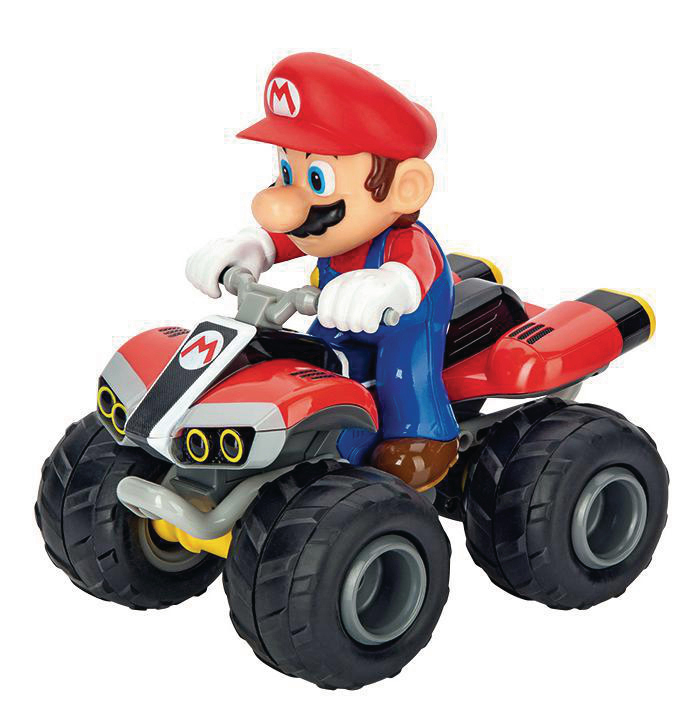 CARRERA RC 2.4GHz Mario Kart™, ferngesteuertes Auto, - Quad Mario Mehrfarbig