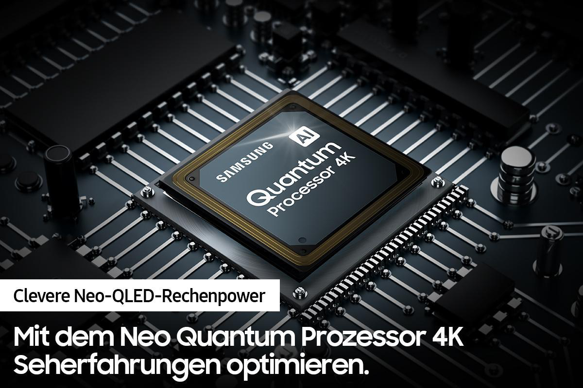 SAMSUNG GQ55QN85A Neo QLED TV (Flat, 55 Zoll / 138 cm, UHD 4K, SMART TV, Tizen)