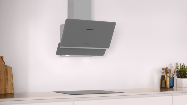 PROFILO DVK6J671 Duvar Tipi Davlumbaz Cam/Gri