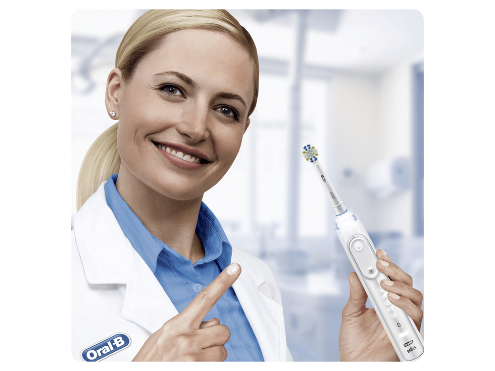 Recambio para cepillo dental - Oral-B EB 25-3 FFS Floss, FlossAction, Pack De 3 Unidades, Blanco