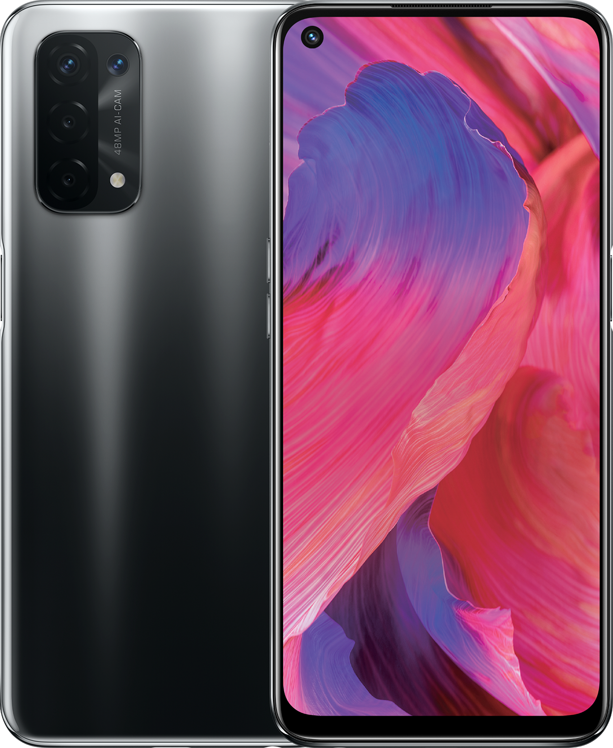 OPPO Smartphone A74 5G 128 GB Fluid Black (OPB-A74-5G-BLK)