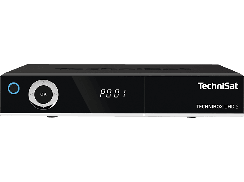 TECHNISAT TECHNIBOX UHD S Receiver (PVR-Funktion, Twin Tuner, DVB-S, DVB-S2, Schwarz)