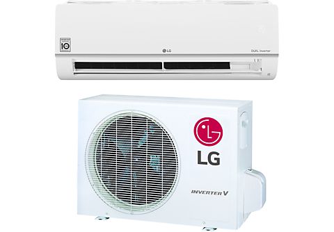 LG ELECTRONICS Single Set bestehend aus PC09SK.UA3 und PM09SK.NSJ Split-Klimaanlage (A++, 30 m², 8530 BTU/h, Weiß)