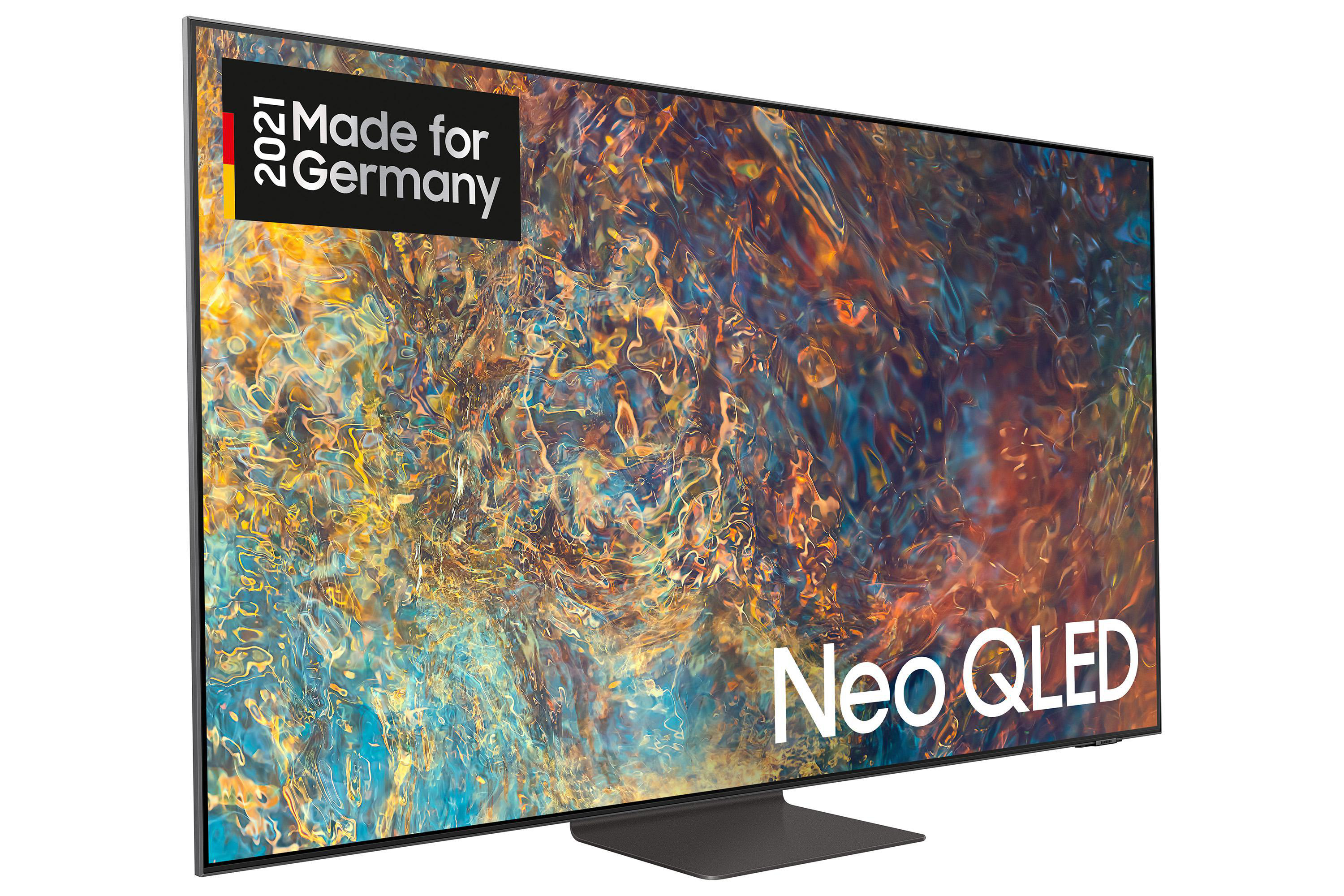 SAMSUNG GQ65QN91A Neo QLED TV (Flat, 65 Zoll / 163 cm, UHD 4K, SMART TV, Tizen)