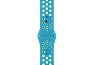 APPLE 44 mm Nike Sport - Bracelet de remplacement (Bleu chlorine/Vert aurore)