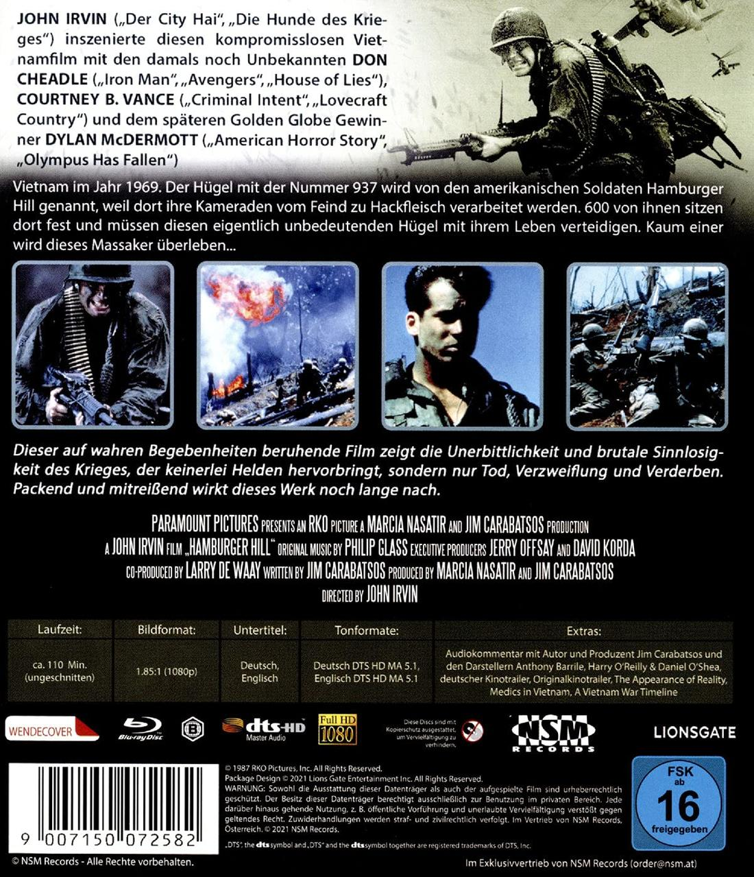 DVD-Cover mit einem Soldaten und anderen Bildern.