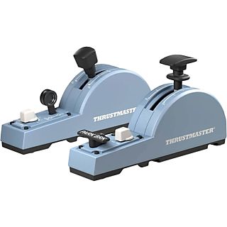 THRUSTMASTER TCA Quadrant Add-On Airbus Edition - Modules complémentaires (Noir/Bleu acier)