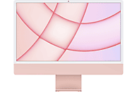 APPLE iMac 24 Zoll, M1 Chip 8-Core und 8-Core GPU, 8GB RAM, 256GB SSD, Retina 4.5K, Rosé