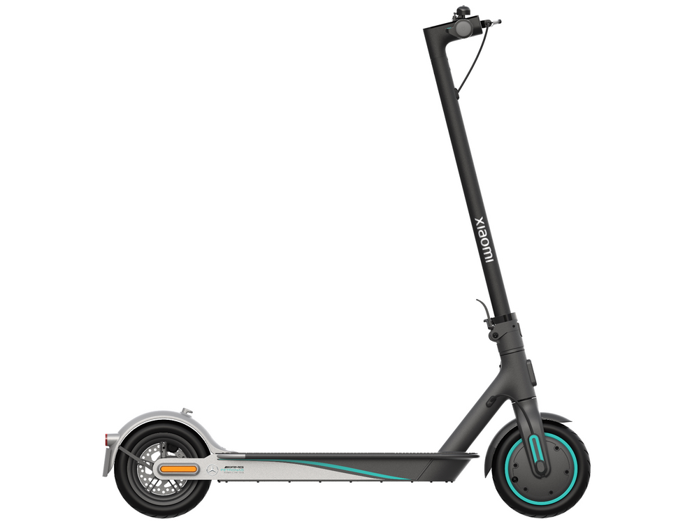 Patinete eléctrico - Xiaomi Mi Electric Scooter Pro 2 Mercedes AMG Petronas F1 Team Ed., 600W, 25 km/h, Negro