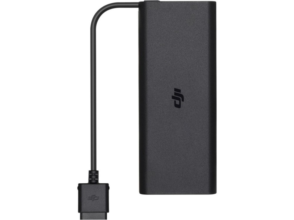 Cargador - DJI FPV AC Power Adapter, Para Accesorios DJI FPV, 2x USB, 90 W, Negro