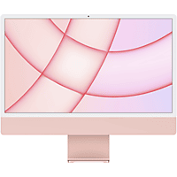 APPLE iMac 24 Zoll, M1 Chip 8-Core und 7-Core GPU, 8GB RAM, 256GB SSD, Retina 4.5K, Rosé