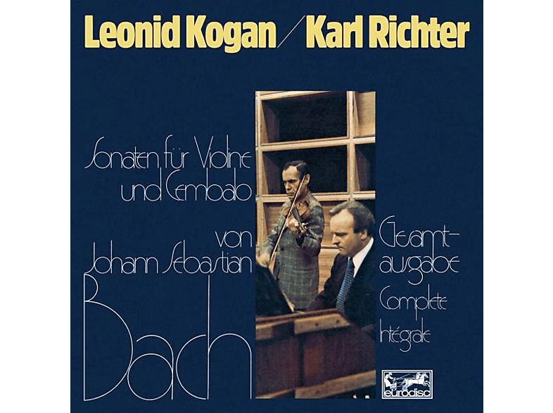 Leonid Kogan & Karl Richter – Sonaten für Violine And Cembalo,BWV 1014-1019 – (CD)