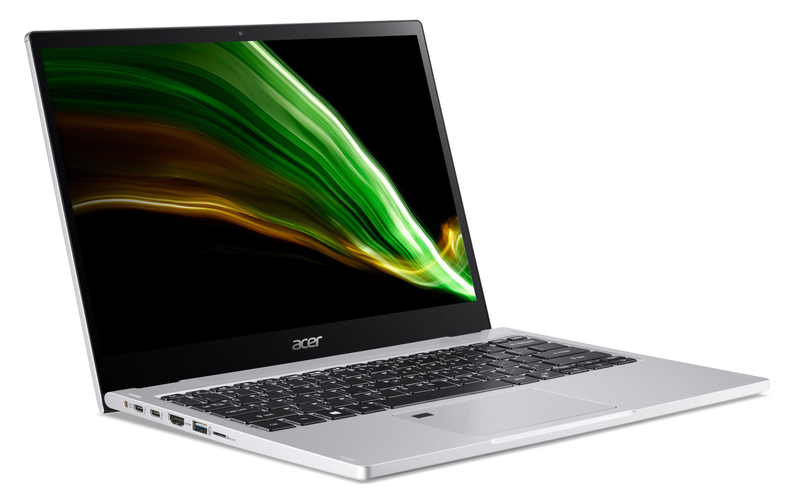 ACER Spin 3 (SP313-51N-56YV), EVO, mit Tastaturbeleuchtung - 13,3 Zoll - Intel® Core™ i5 i5-1135G7 (Evo) - 16 GB - 512 GB - Intel® Iris® Xᵉ - Windows 10 Home (64 Bit)