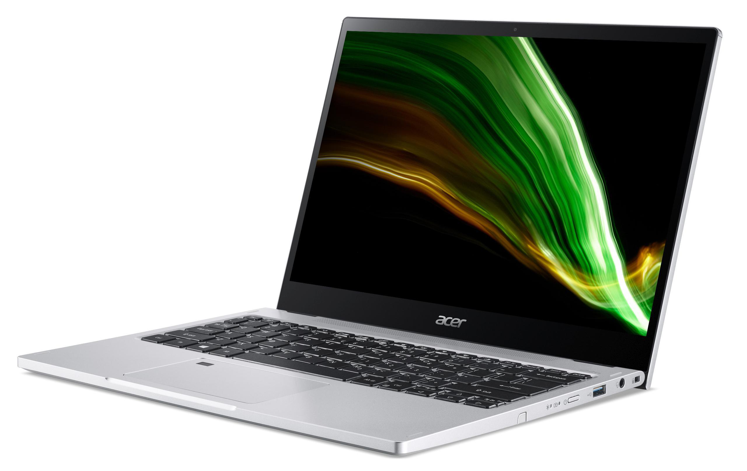 ACER Spin 3 (SP313-51N-56YV), EVO, mit Tastaturbeleuchtung - 13,3 Zoll - Intel® Core™ i5 i5-1135G7 (Evo) - 16 GB - 512 GB - Intel® Iris® Xᵉ - Windows 10 Home (64 Bit)