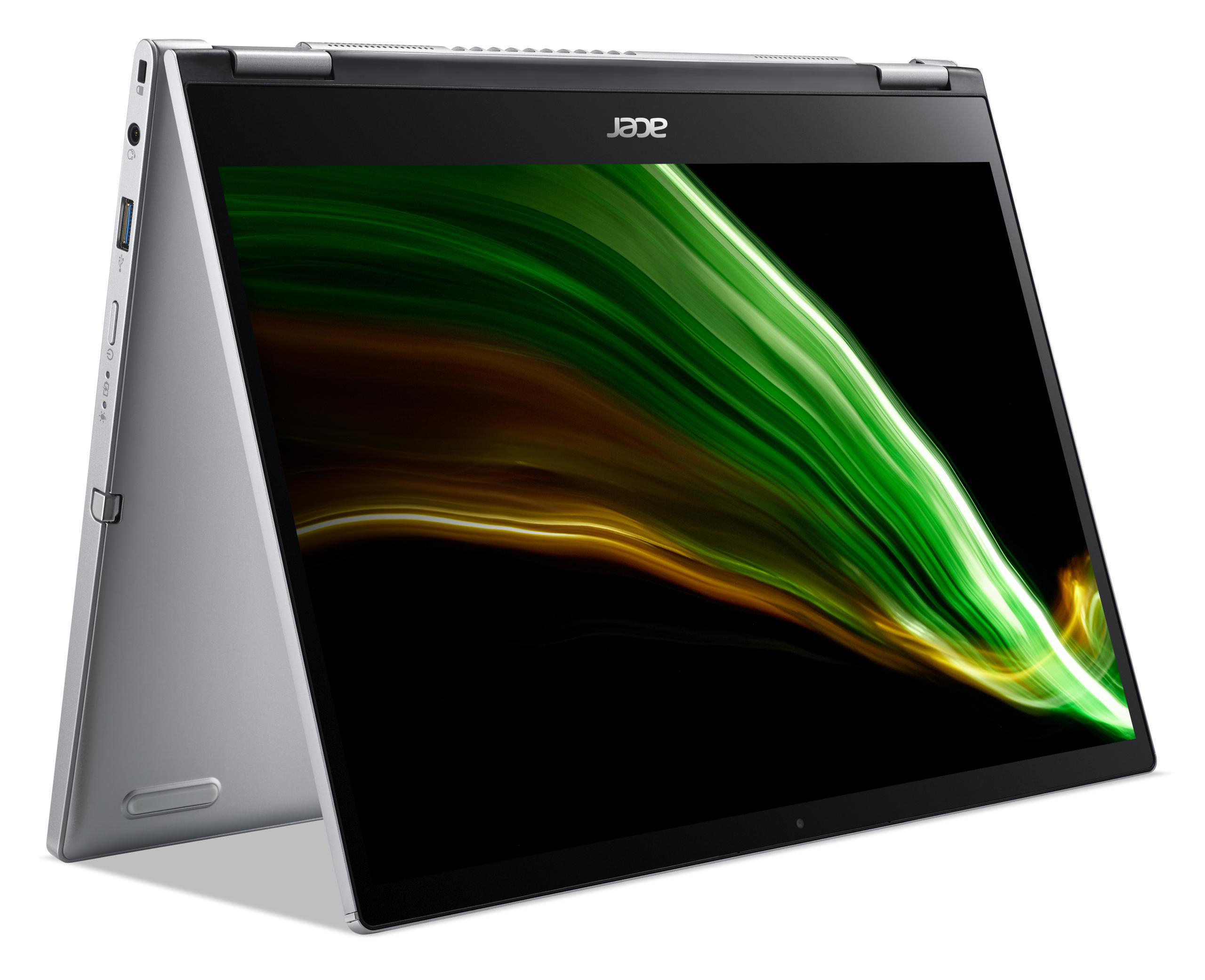 ACER Spin 3 (SP313-51N-56YV), EVO, mit Tastaturbeleuchtung - 13,3 Zoll - Intel® Core™ i5 i5-1135G7 (Evo) - 16 GB - 512 GB - Intel® Iris® Xᵉ - Windows 10 Home (64 Bit)