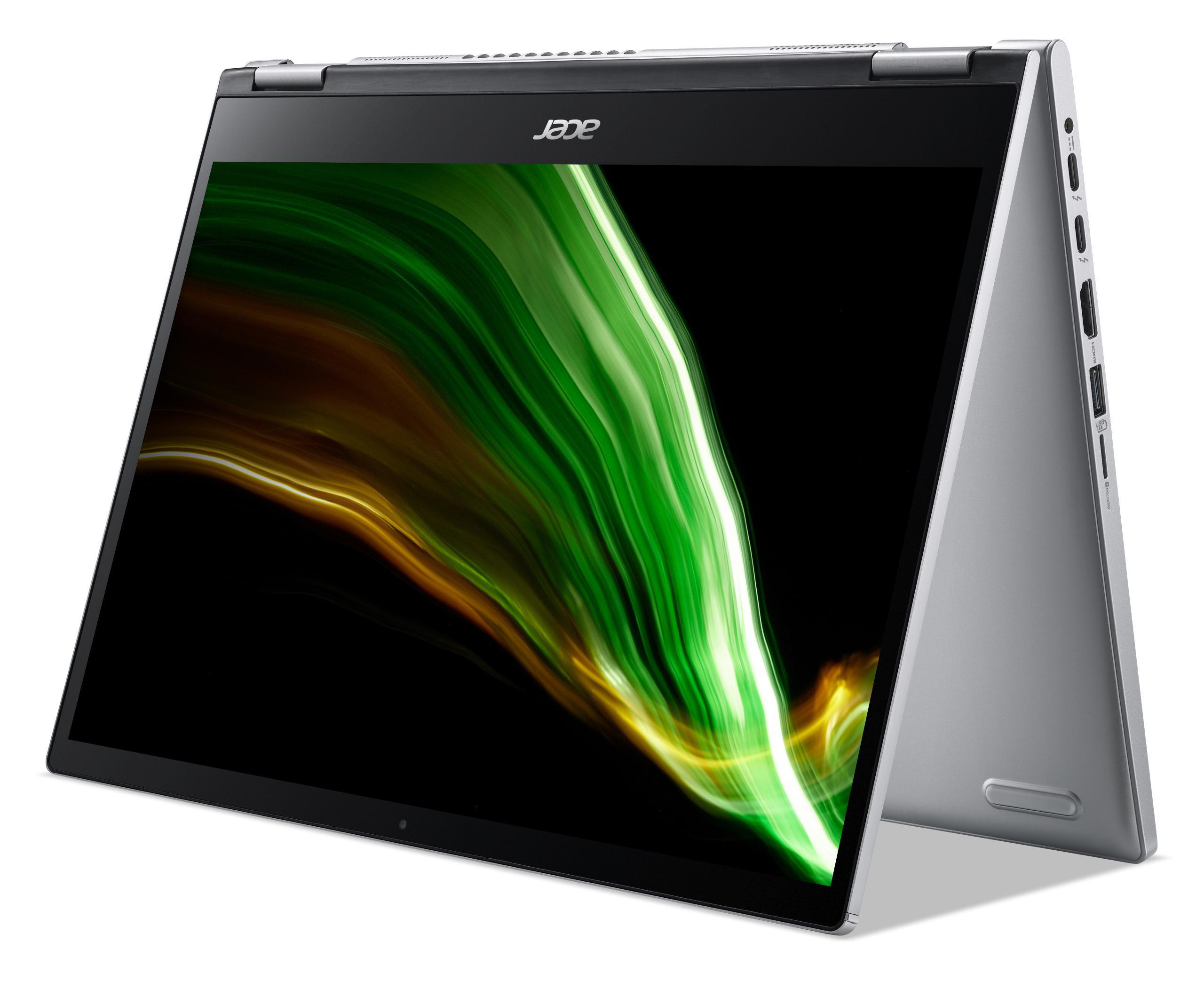 ACER Spin 3 (SP313-51N-56YV), EVO, mit Tastaturbeleuchtung - 13,3 Zoll - Intel® Core™ i5 i5-1135G7 (Evo) - 16 GB - 512 GB - Intel® Iris® Xᵉ - Windows 10 Home (64 Bit)