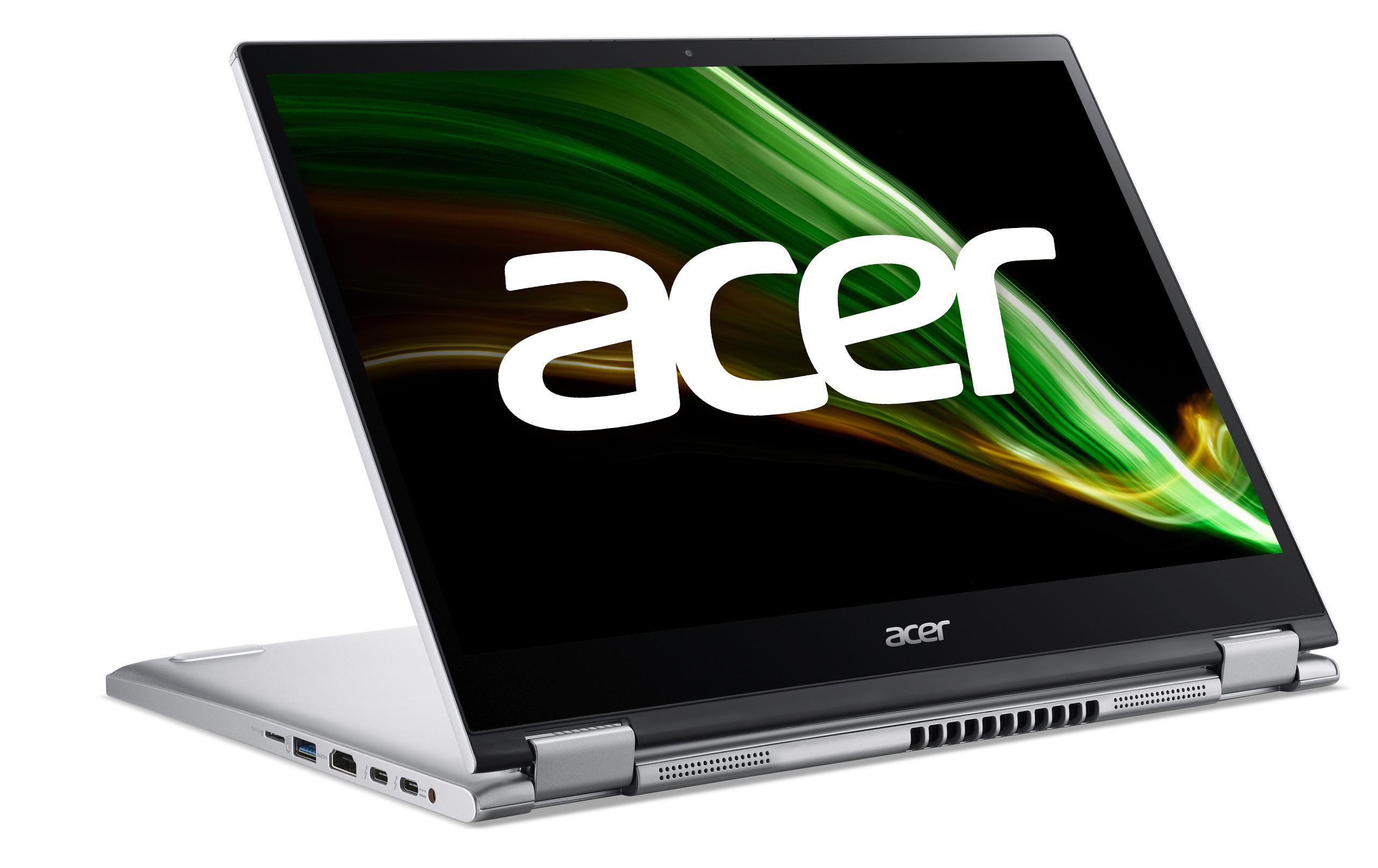 ACER Spin 3 (SP313-51N-56YV), EVO, mit Tastaturbeleuchtung - 13,3 Zoll - Intel® Core™ i5 i5-1135G7 (Evo) - 16 GB - 512 GB - Intel® Iris® Xᵉ - Windows 10 Home (64 Bit)