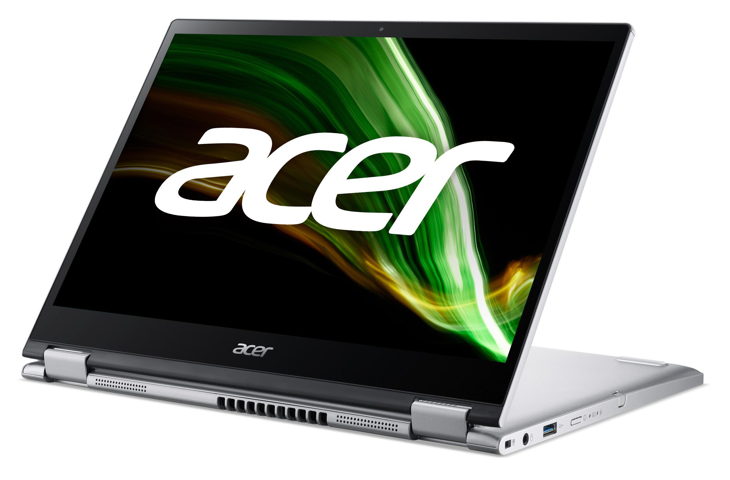 ACER Spin 3 (SP313-51N-56YV), EVO, mit Tastaturbeleuchtung - 13,3 Zoll - Intel® Core™ i5 i5-1135G7 (Evo) - 16 GB - 512 GB - Intel® Iris® Xᵉ - Windows 10 Home (64 Bit)