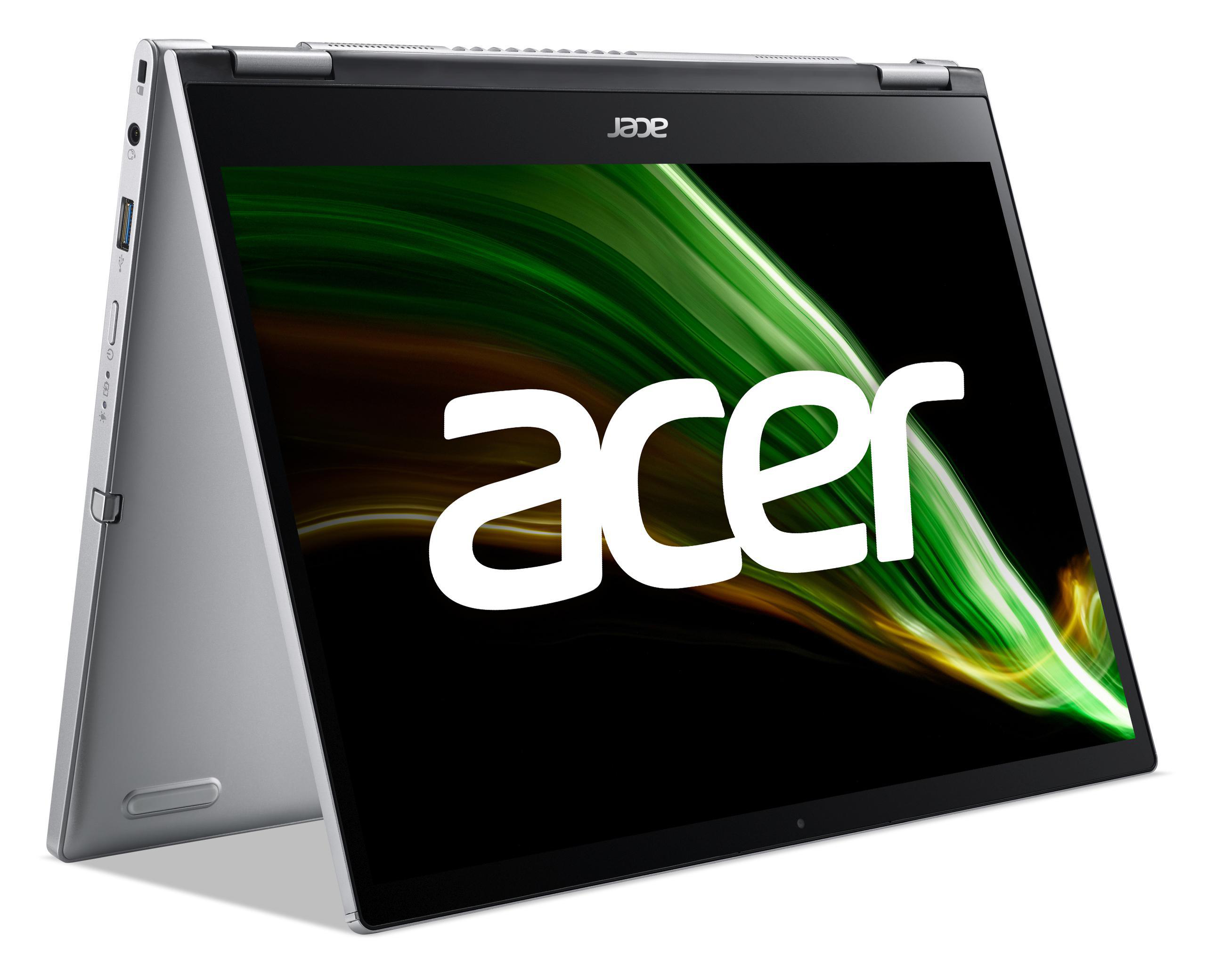 ACER Spin 3 (SP313-51N-56YV), EVO, mit Tastaturbeleuchtung - 13,3 Zoll - Intel® Core™ i5 i5-1135G7 (Evo) - 16 GB - 512 GB - Intel® Iris® Xᵉ - Windows 10 Home (64 Bit)