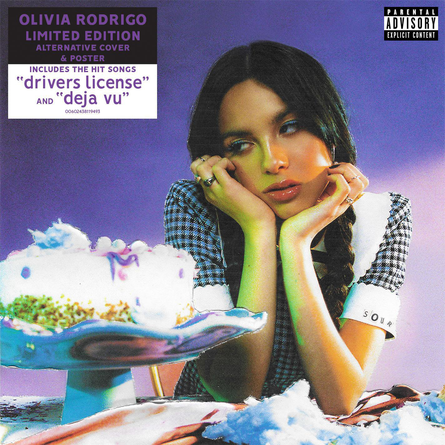 Olivia Rodrigo - SOUR (Alternatives Cover + Poster im CD Format) - Exklusive Edition  - (CD)