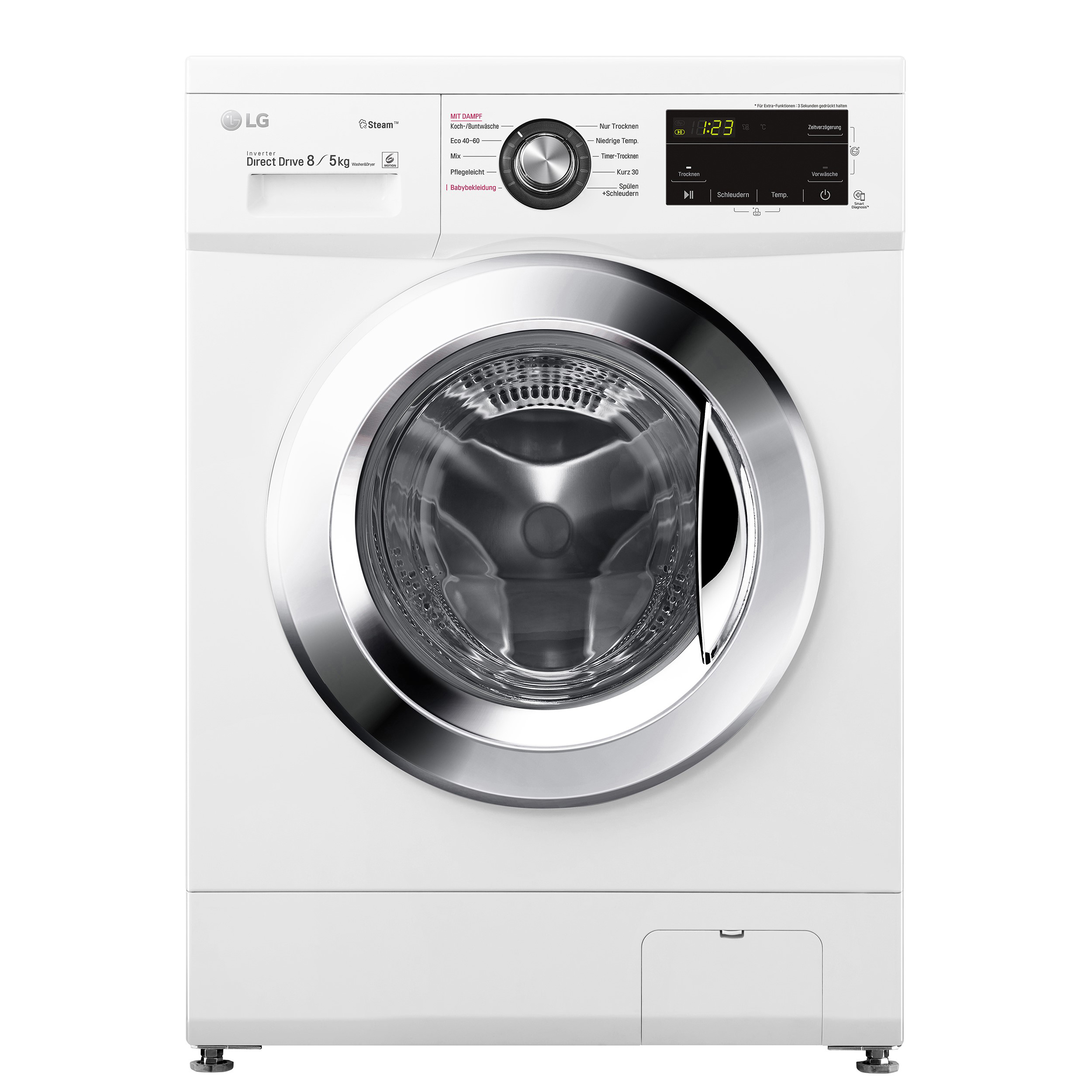 LG F14G6TDM2NE Waschtrockner (8 kg / 5 kg, 1360 U/Min.)