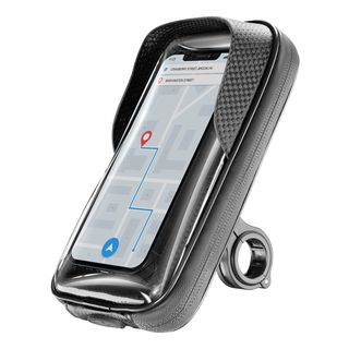 CELLULAR LINE Rider Shield - Support de guidon étanche pour smartphone (Noir)