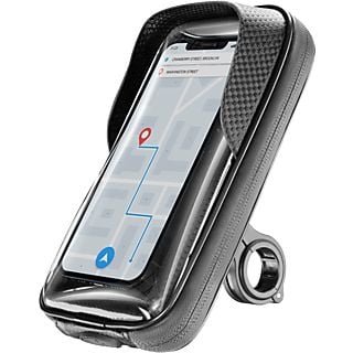 CELLULAR LINE Rider Shield - Wasserdichte Smartphone-Lenkerhalterung (Schwarz)