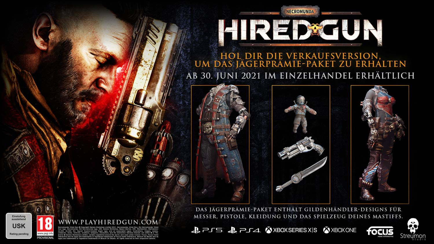 Necromunda: Hired Gun - PlayStation 4 [Blu-ray]